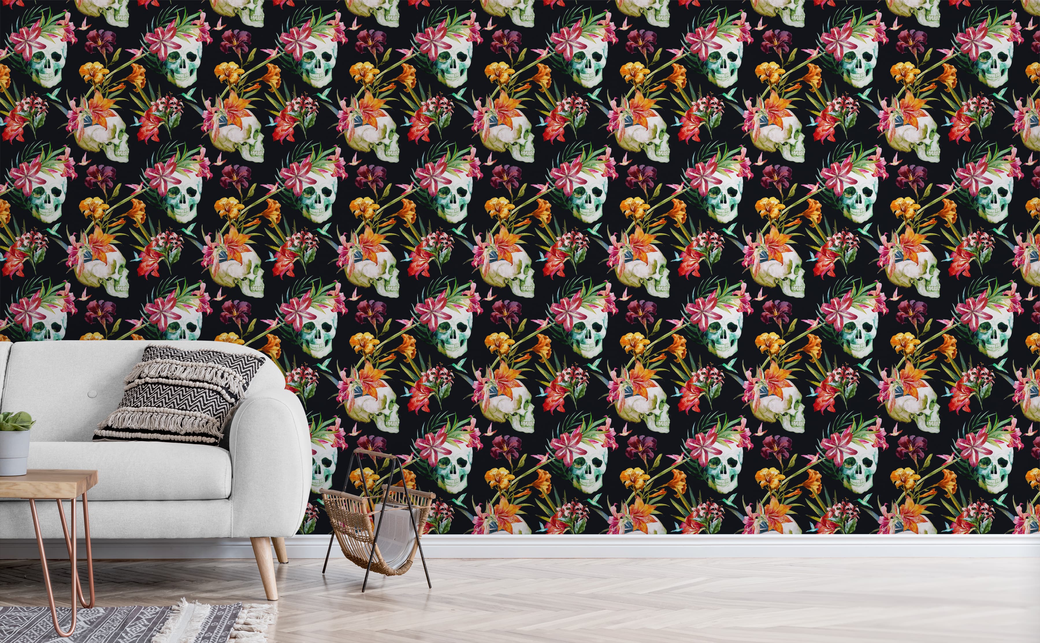 Geometric Skull Wallpapers