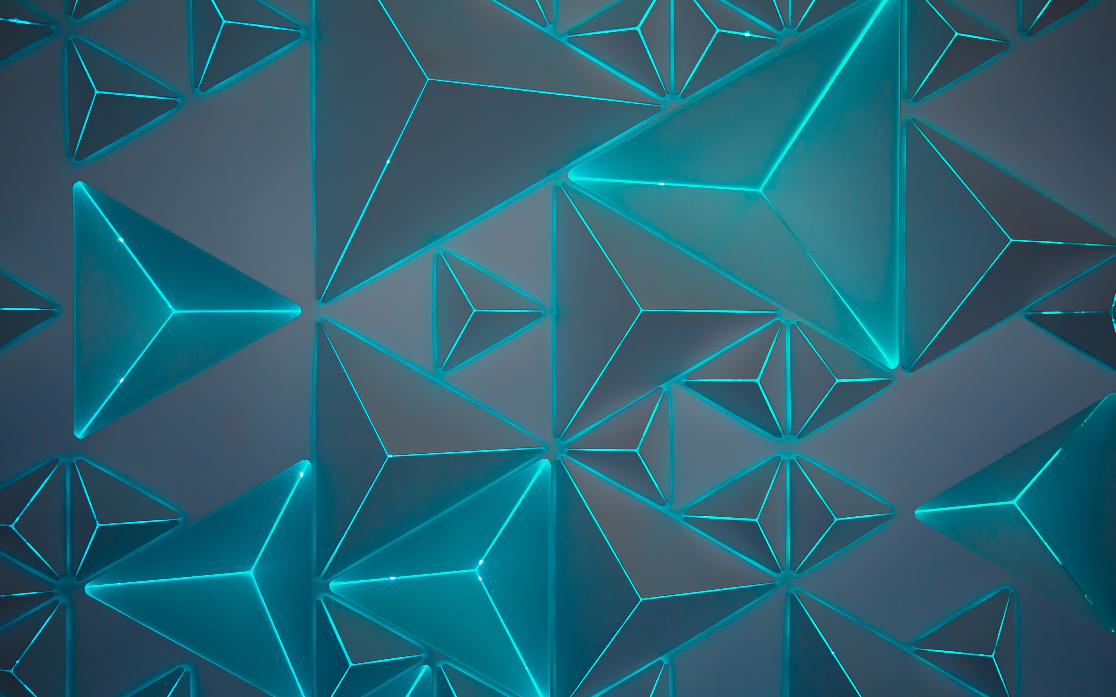 Geometry Blue Triangle Stripes Wallpapers