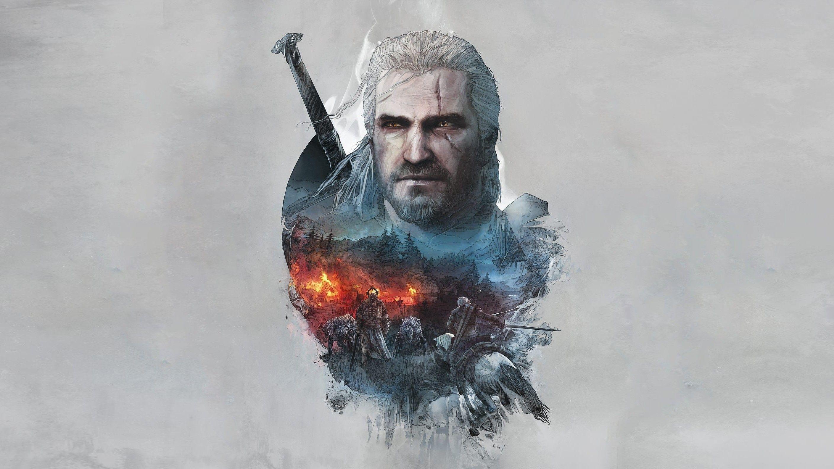 Geralt Of Rivia Artwork Wallpapers