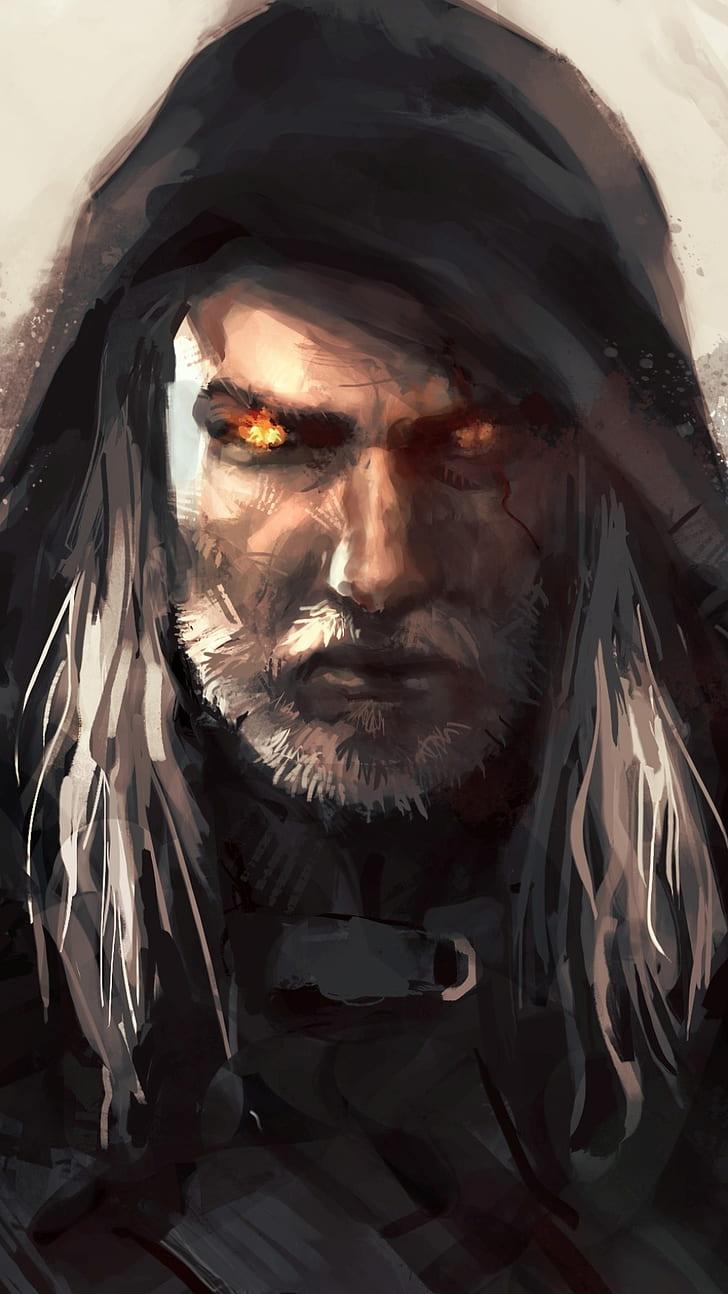 Geralt Of Rivia Drawing Wallpapers