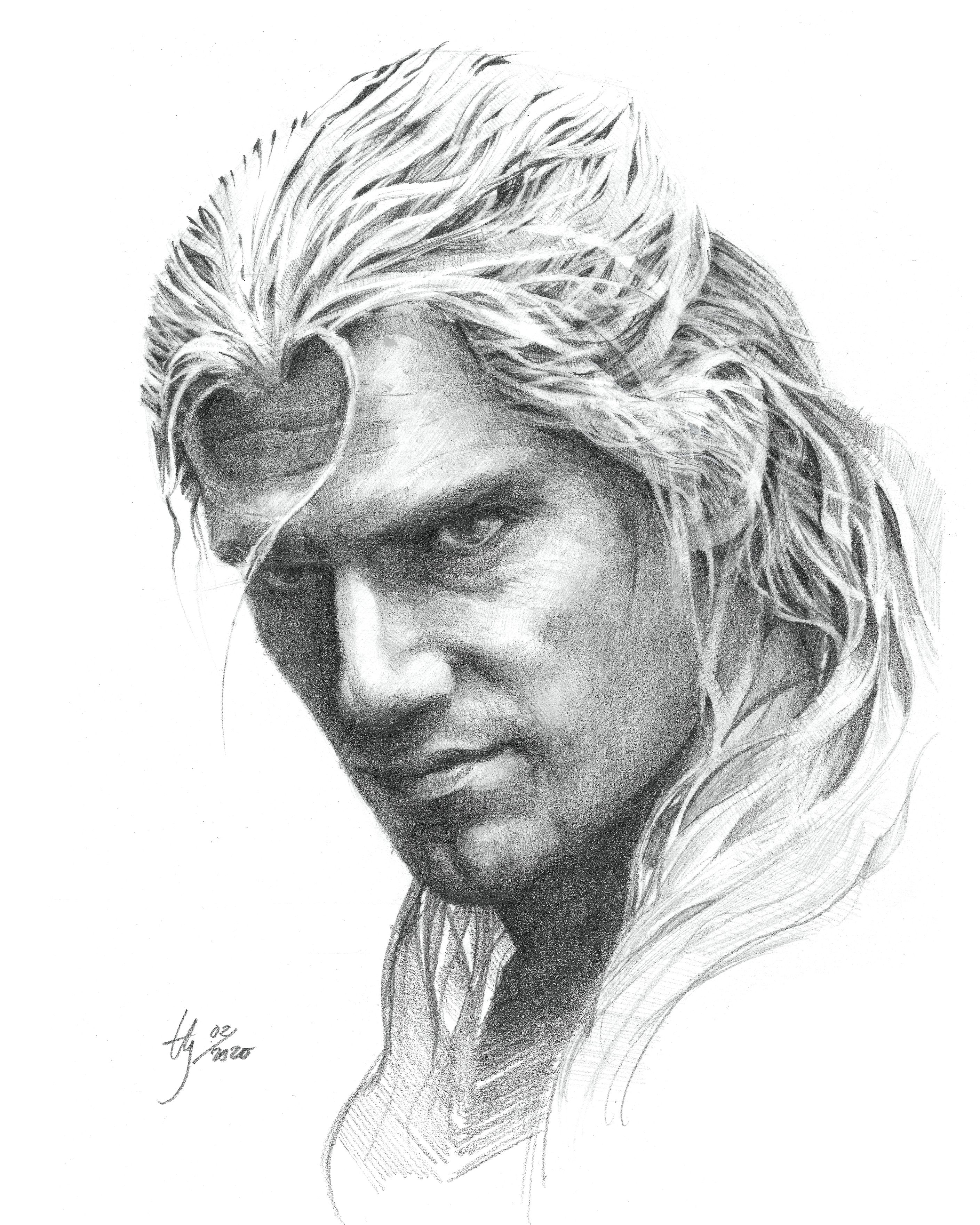 Geralt Of Rivia Drawing Wallpapers