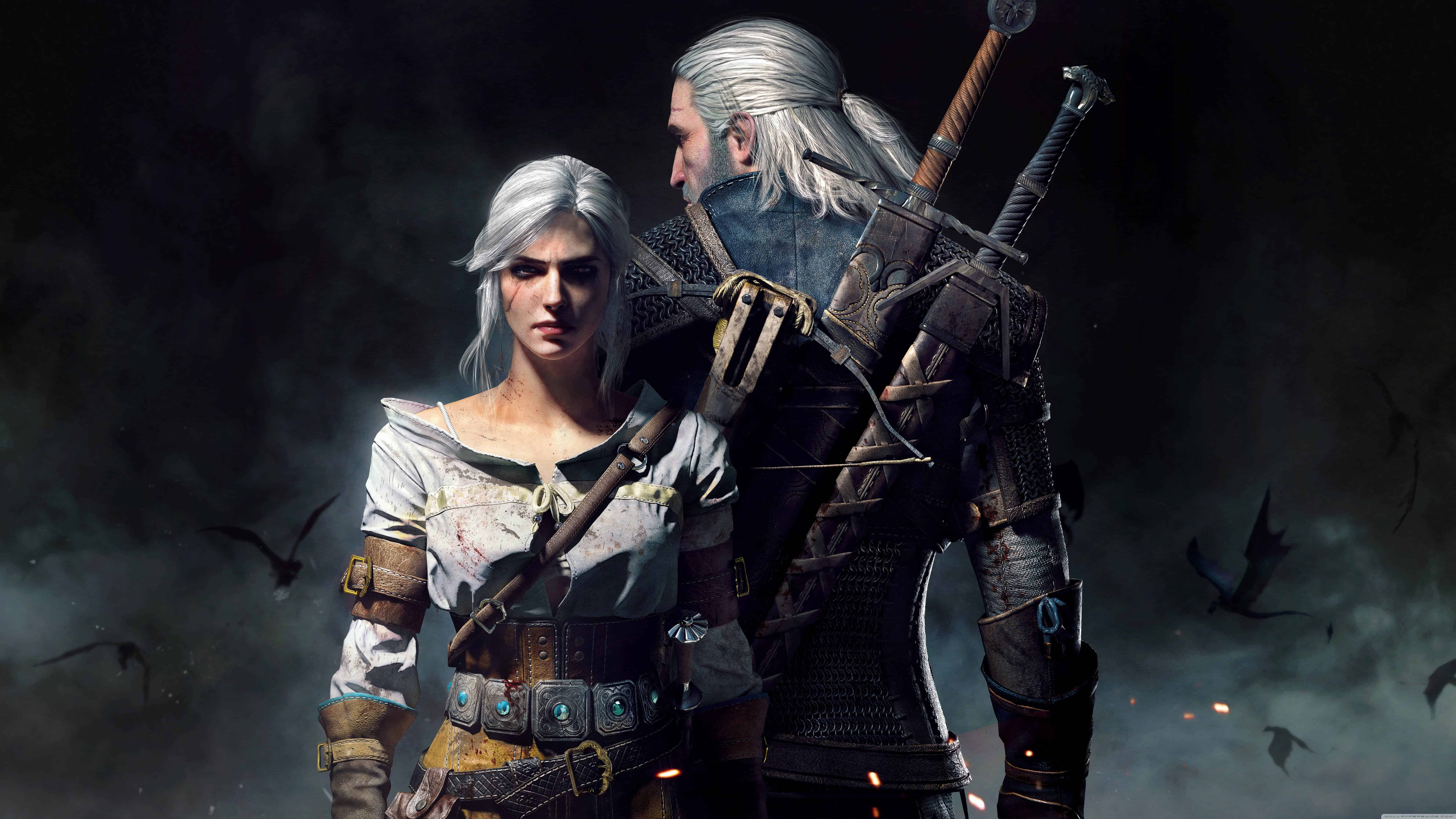 Geralt Witcher 4K 8K Wallpapers