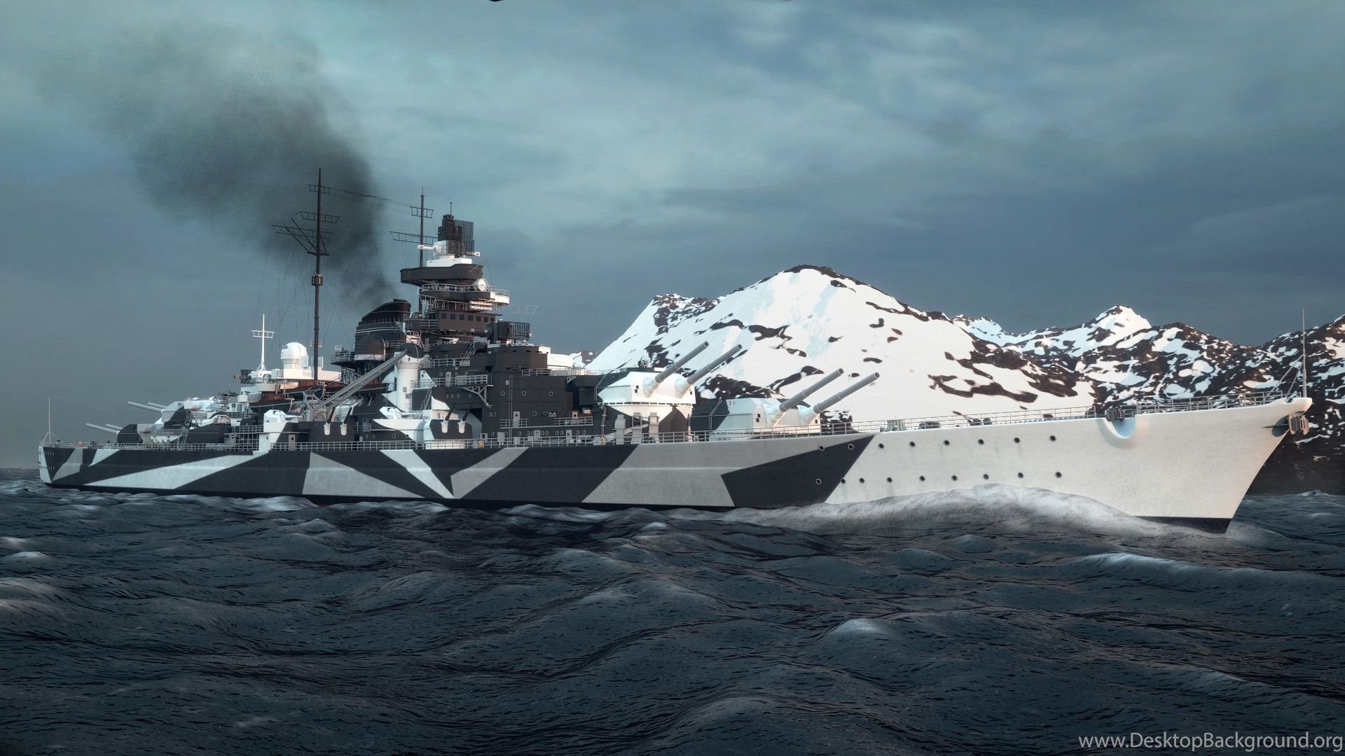 German Battleship Bismarck Wallpapers