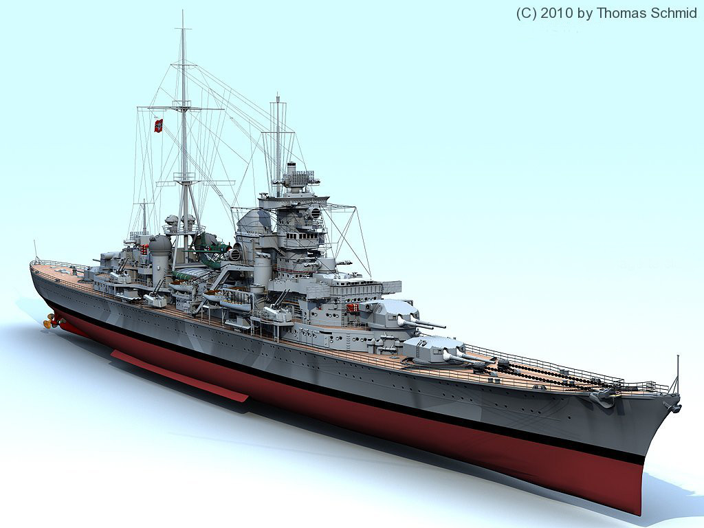 German Battleship Bismarck Wallpapers