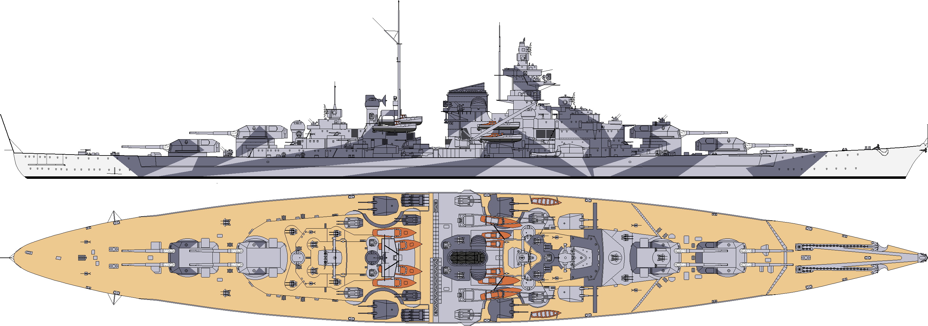 German Battleship Tirpitz Wallpapers