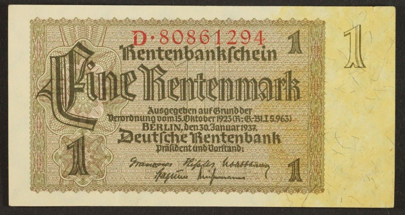 German Rentenmark Wallpapers