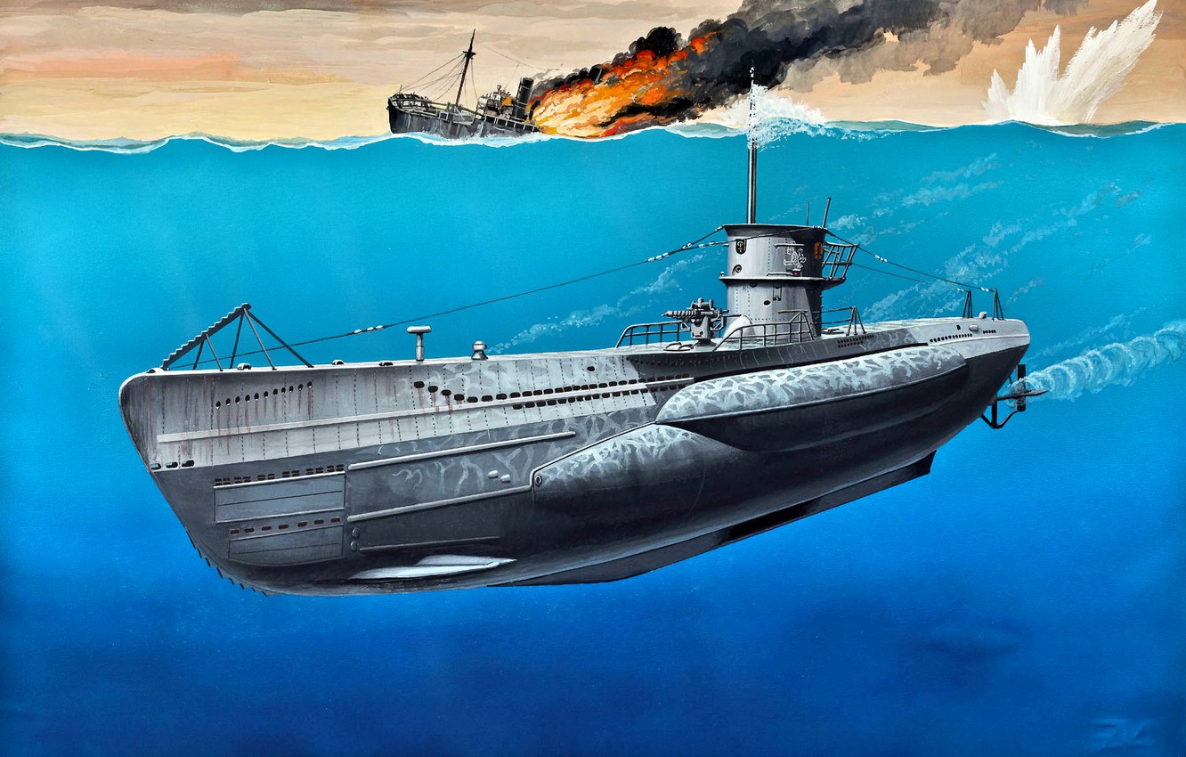 German Type Vii Submarine Wallpapers