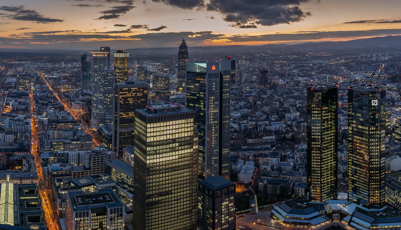 Germany Cityscape At Sunset Wallpapers