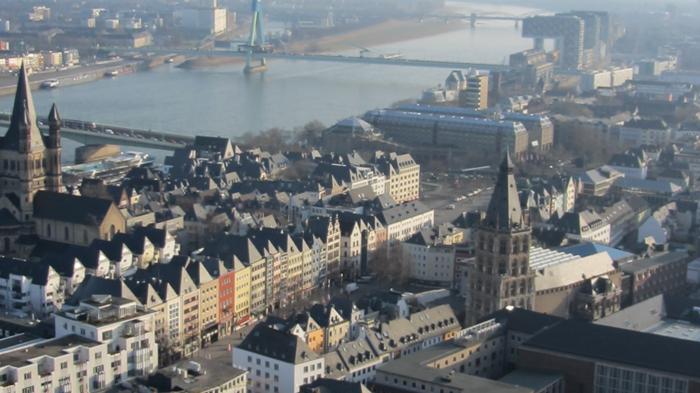 Germany Cologne Bridge Building City Wallpapers