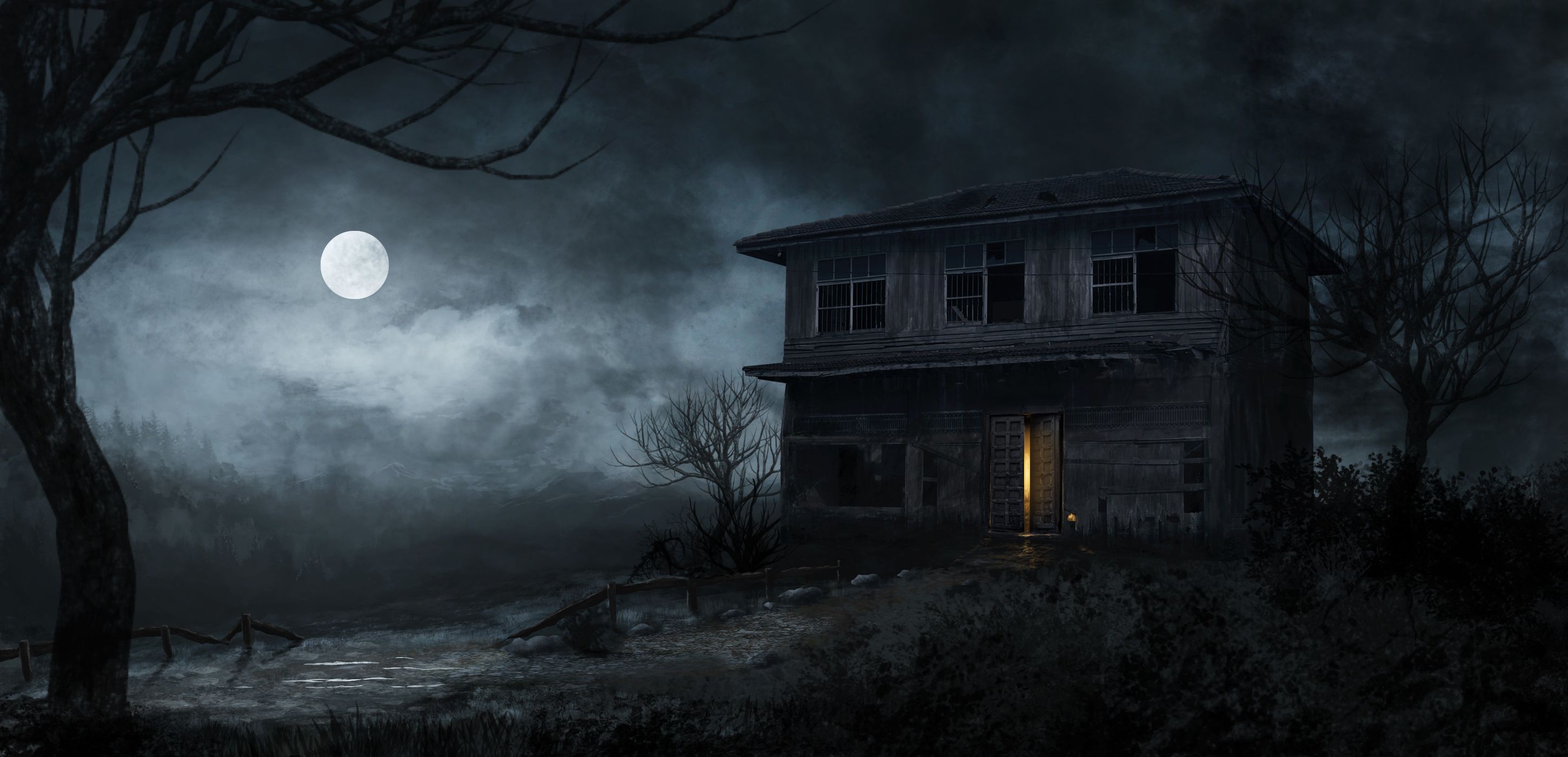 Ghost House Movie Poster Wallpapers