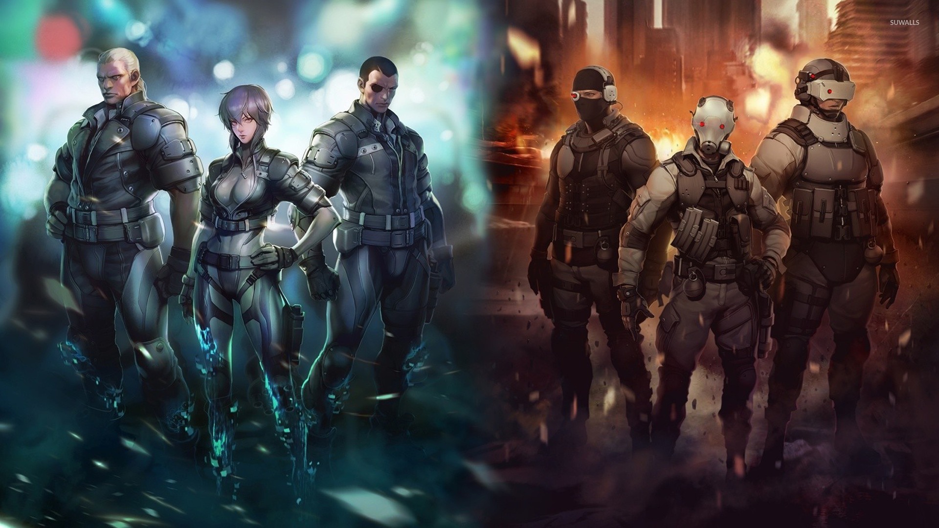 Ghost In The Shell Arise Wallpapers