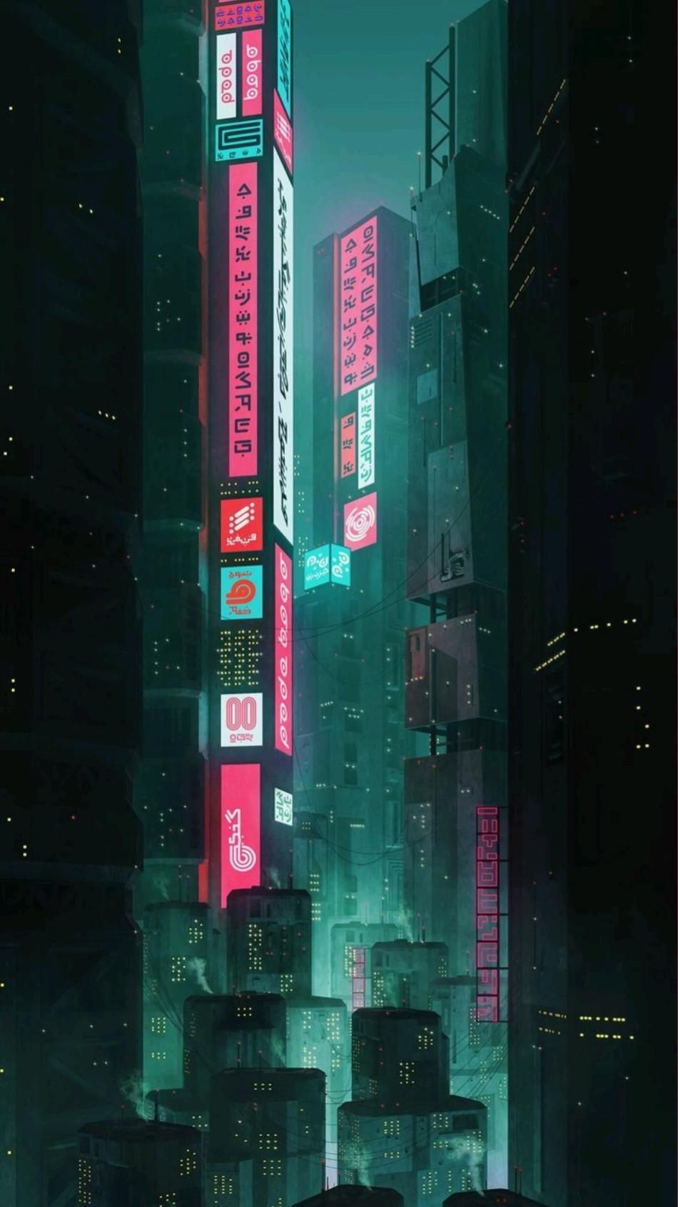 Ghost In The Shell City Wallpapers