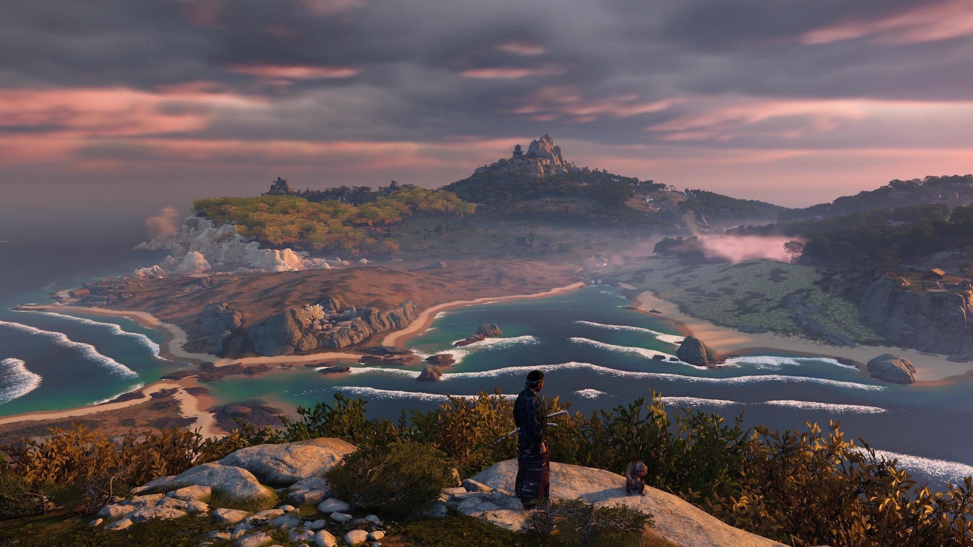 Ghost Of Tsushima Beautiful Landscape Wallpapers