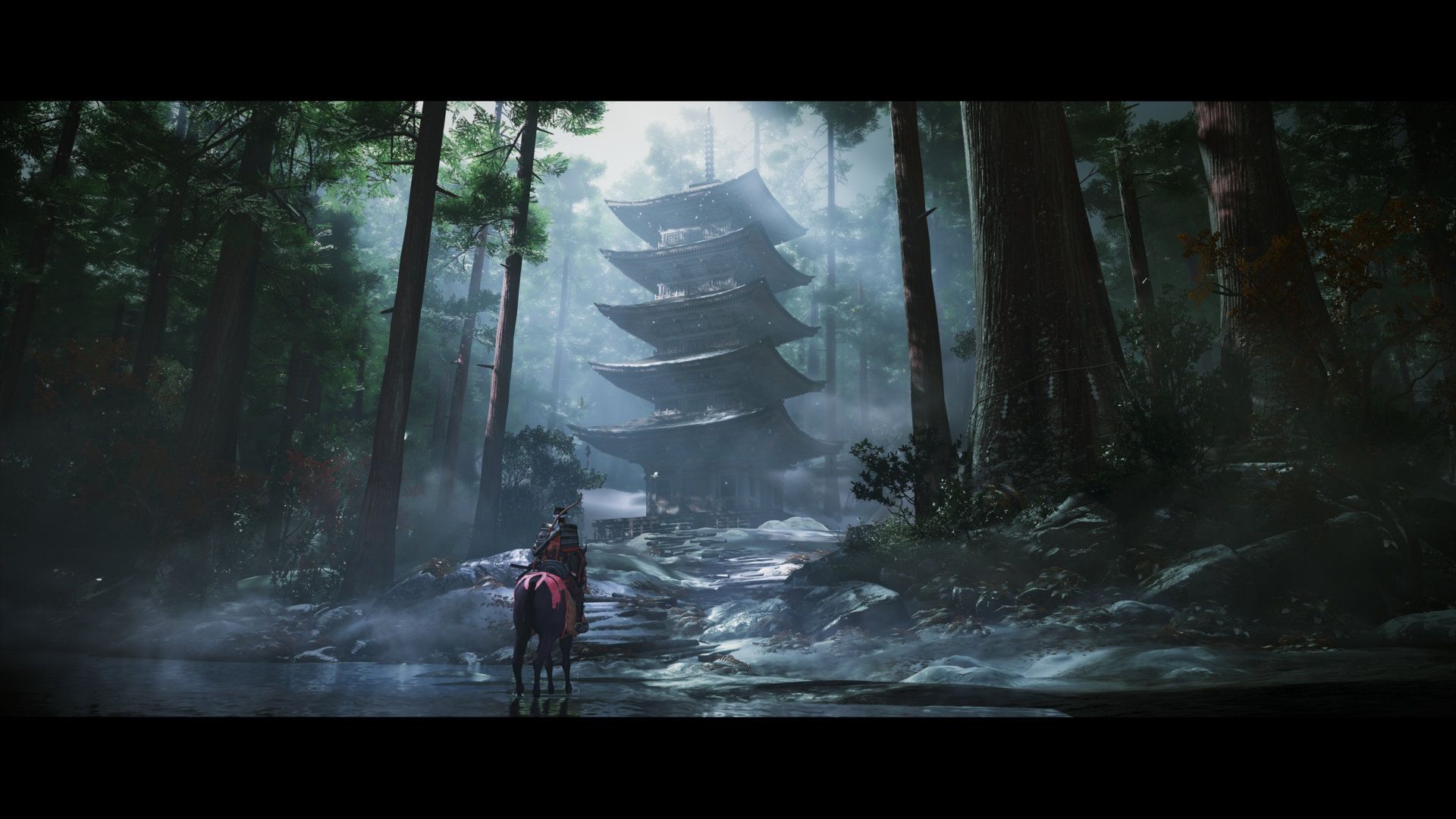 Ghost Of Tsushima Blue Nature Wallpapers