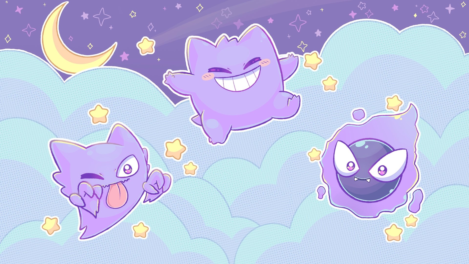 Ghost Pokemon Background