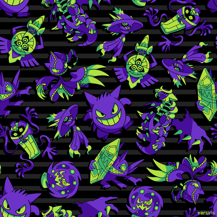 Ghost Pokemon Background