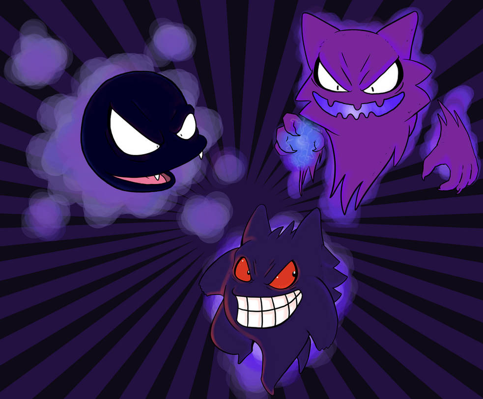 Ghost Pokemon Background