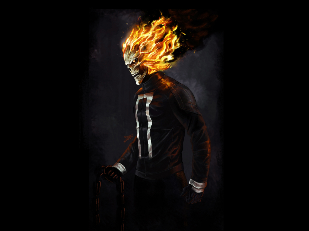 Ghost Rider 4K Marvel Wallpapers