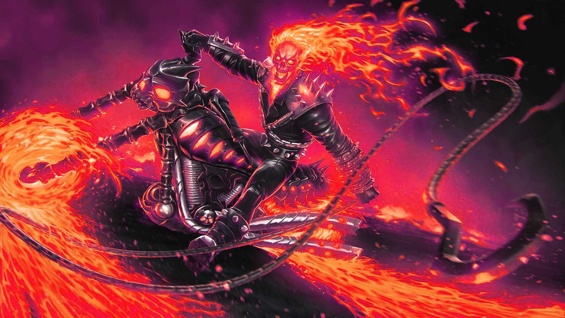 Ghost Rider 4K Marvel Wallpapers