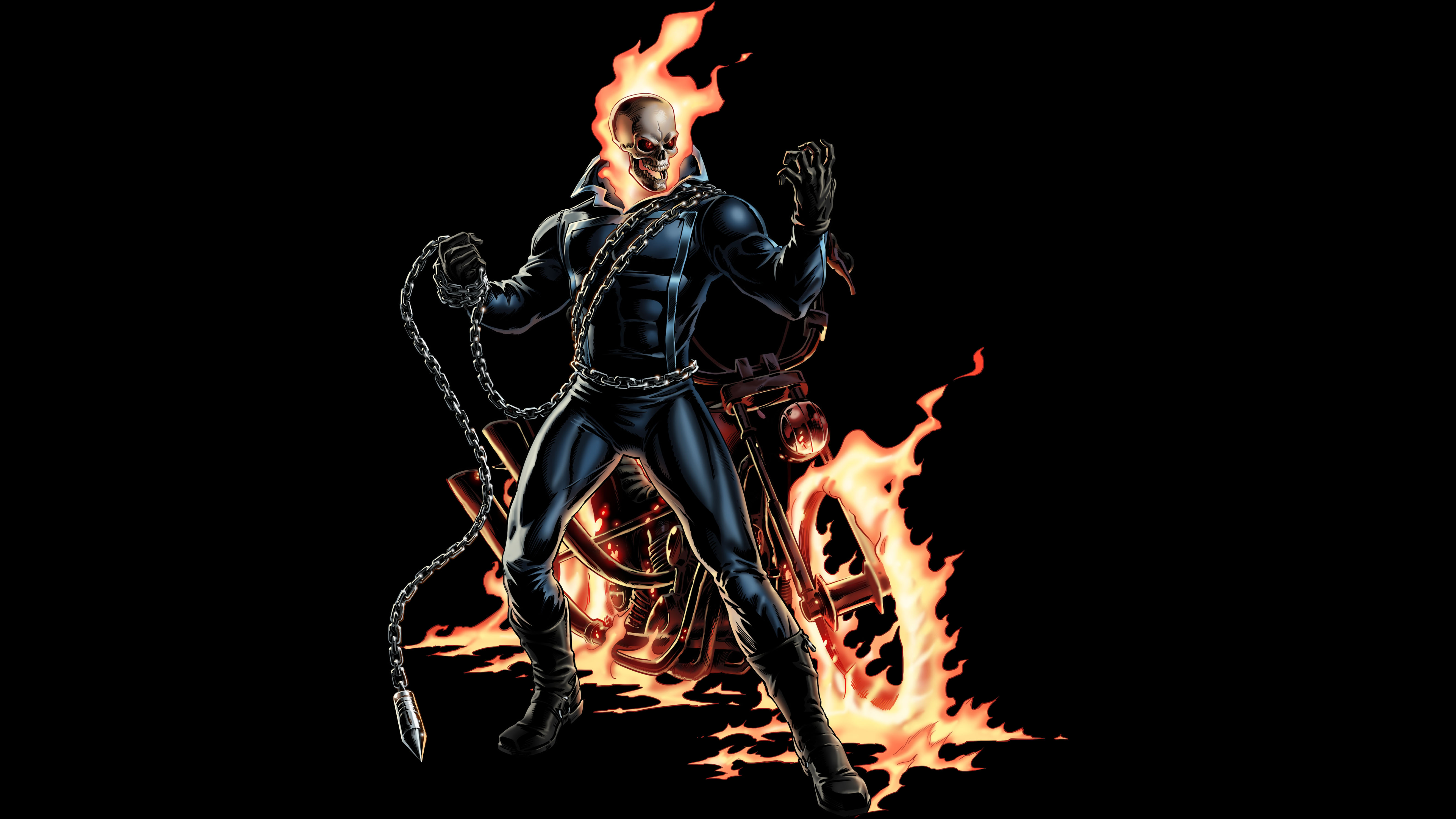 Ghost Rider 4K Marvel Wallpapers