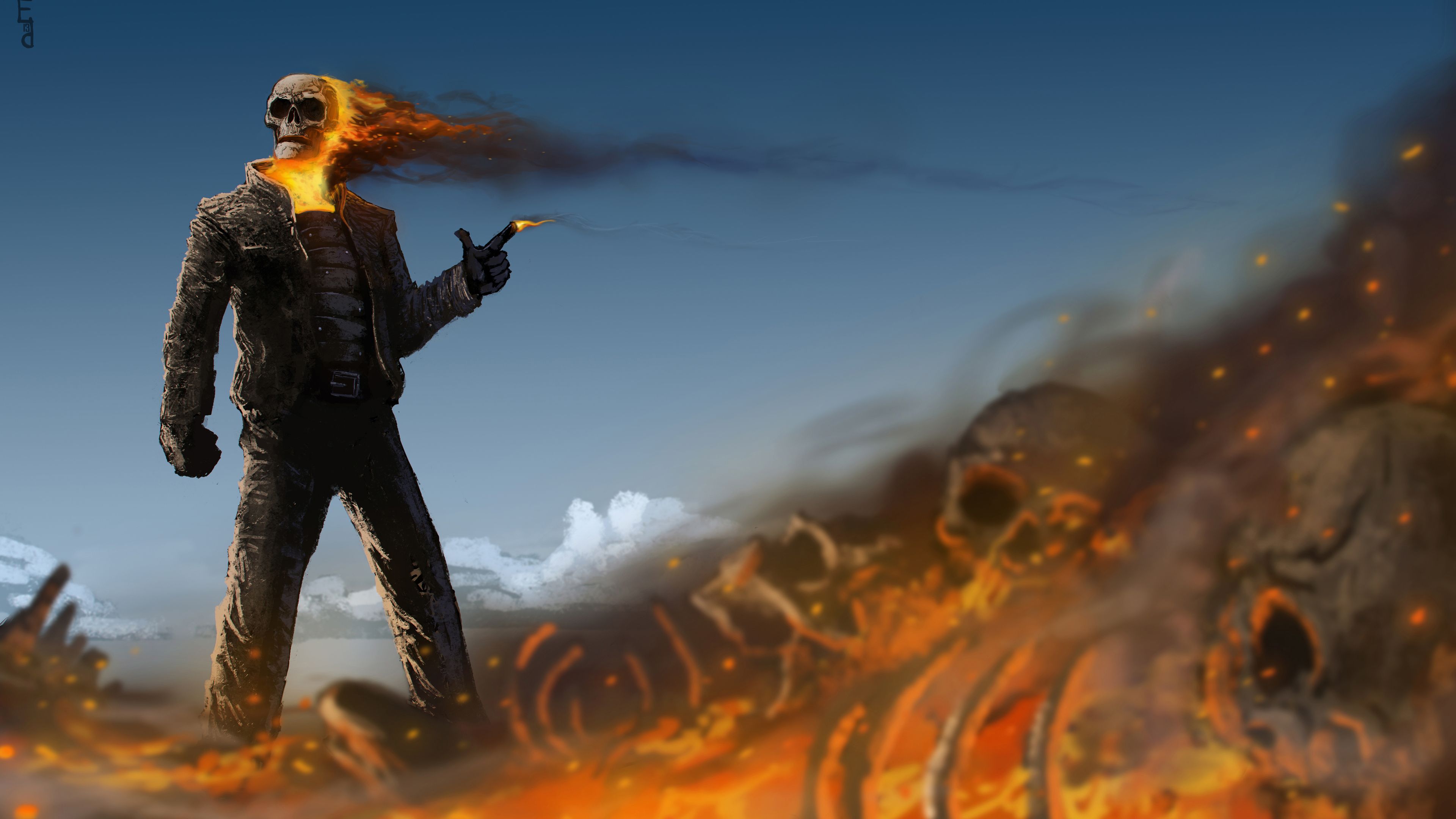 Ghost Rider 4K Mcu Wallpapers