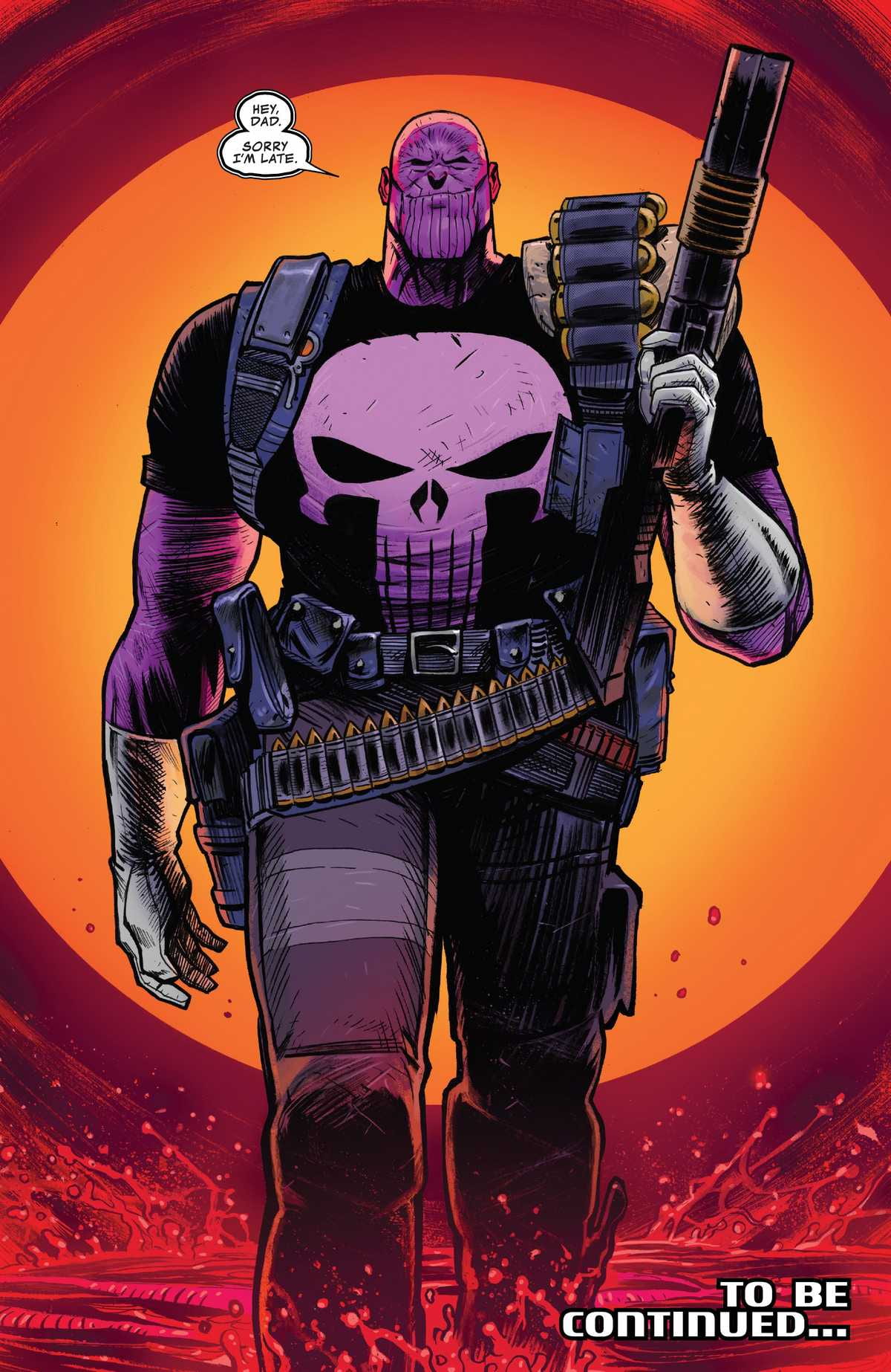 Ghost Rider And Baby Thanos Wallpapers