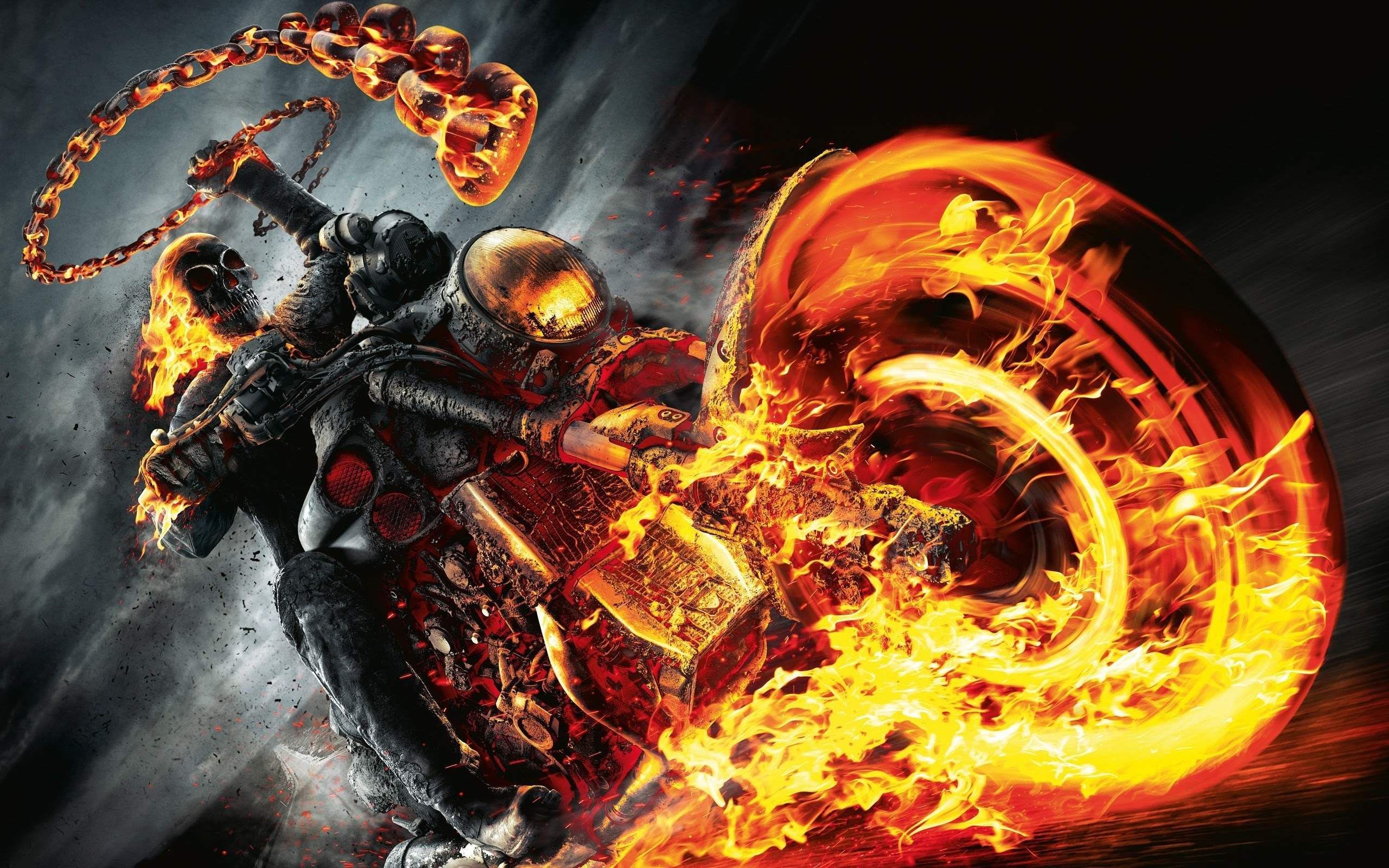 Ghost Rider Cool Illustration Wallpapers