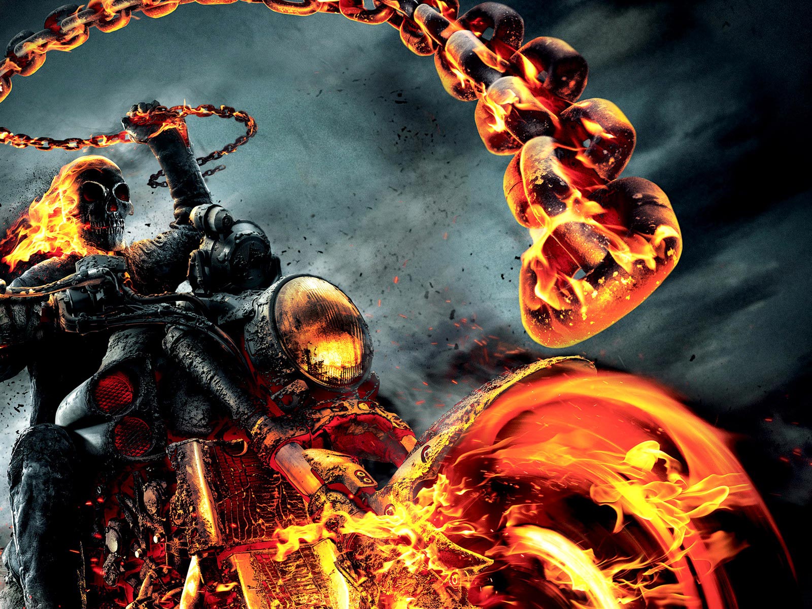 Ghost Rider Cool Illustration Wallpapers