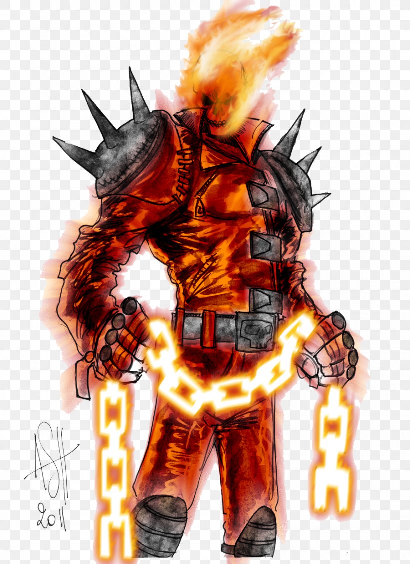 Ghost Rider Cool Illustration Wallpapers