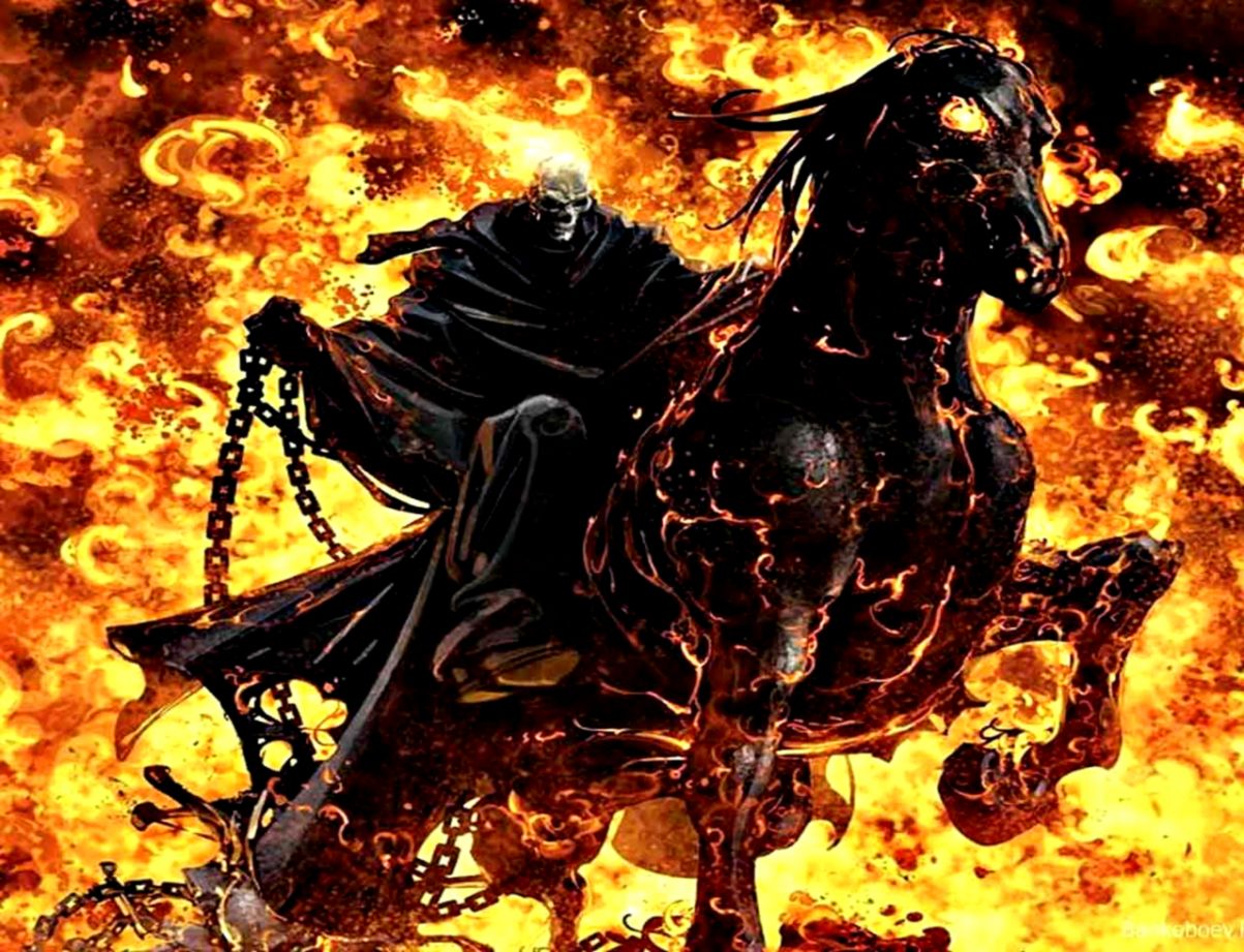 Ghost Rider Horse Riding Wallpapers