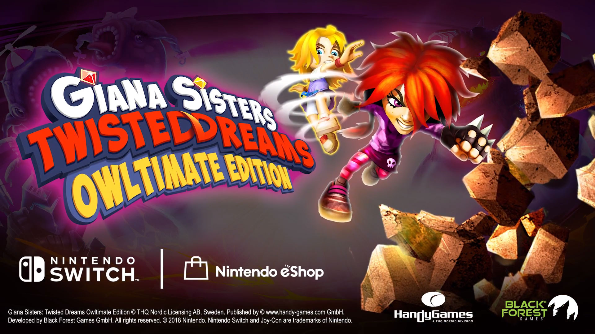 Giana Sisters: Twisted Dreams Wallpapers