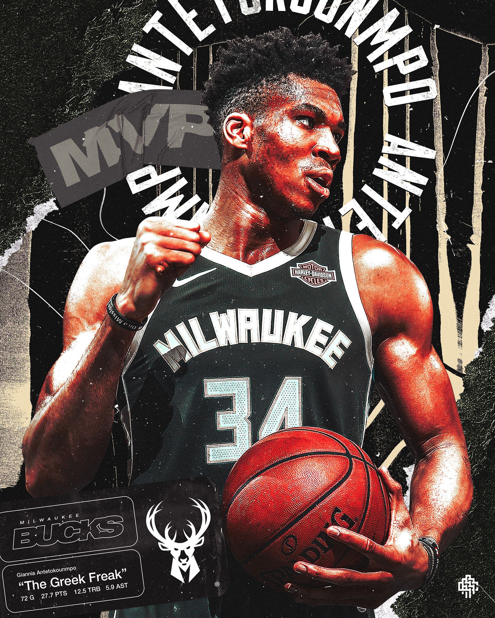 Giannis Antetokounmpo Bucks 2021 Wallpapers