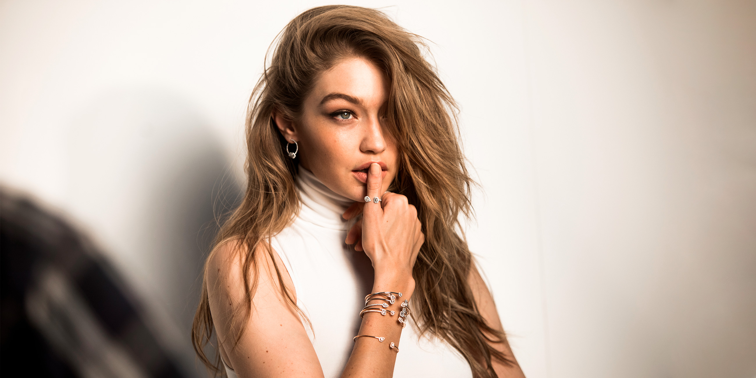 Gigi Hadid Messika Wallpapers