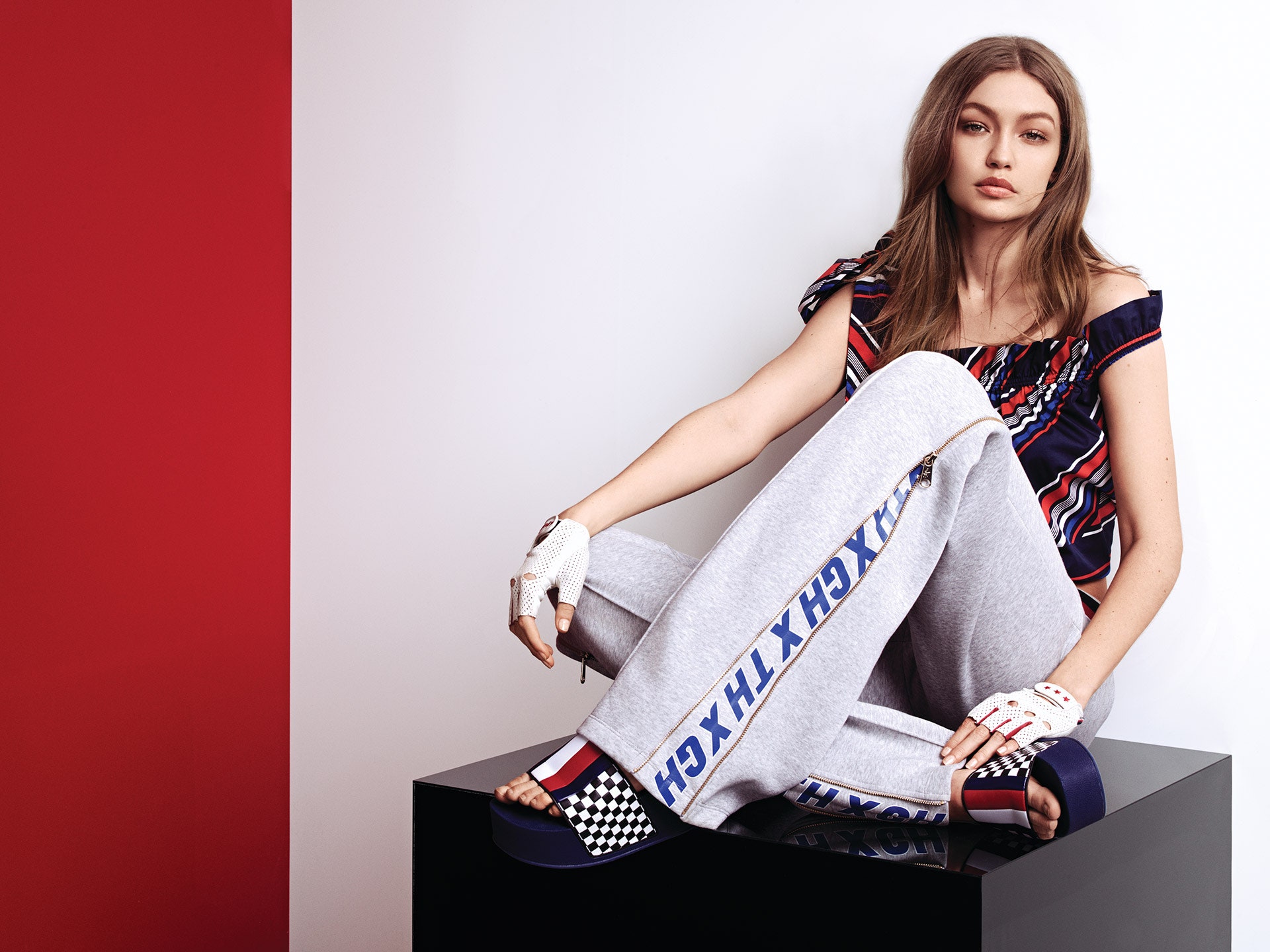 Gigi Hadid Tommy X Spring Summer Wallpapers