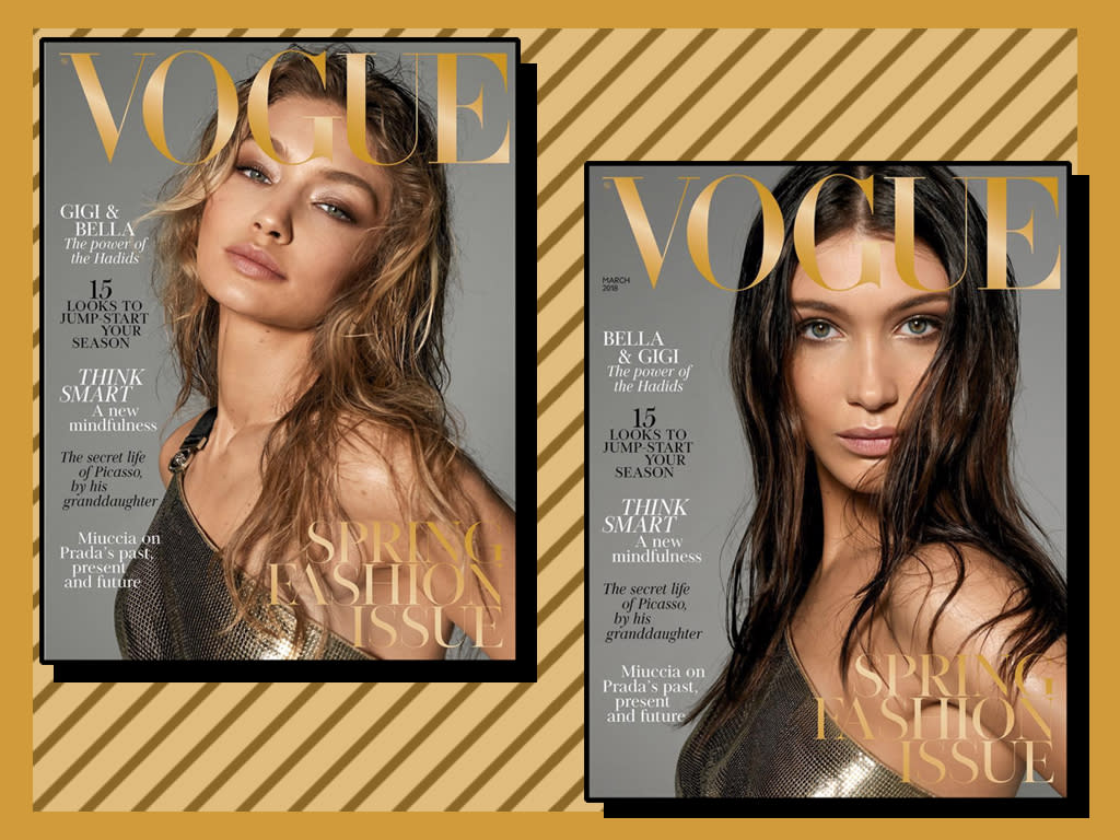 Gigi Hadid Vogue 2017 Wallpapers