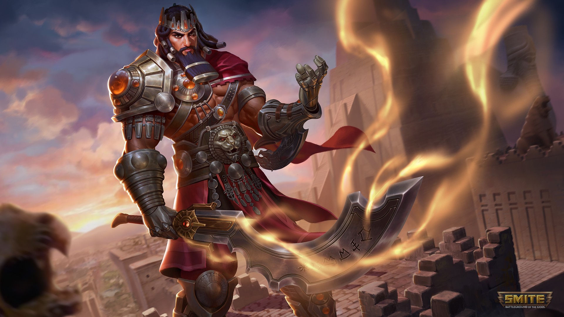 Gilgamesh King of Uruk Smite Wallpapers