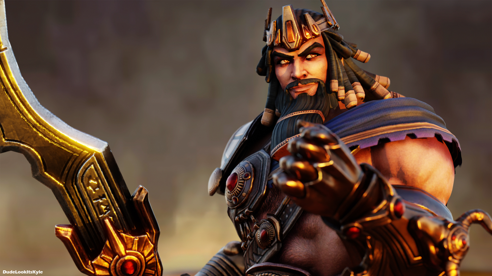 Gilgamesh King of Uruk Smite Wallpapers