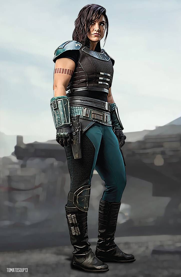 Gina Carano As Cara Dune In Mandalorian Wallpapers