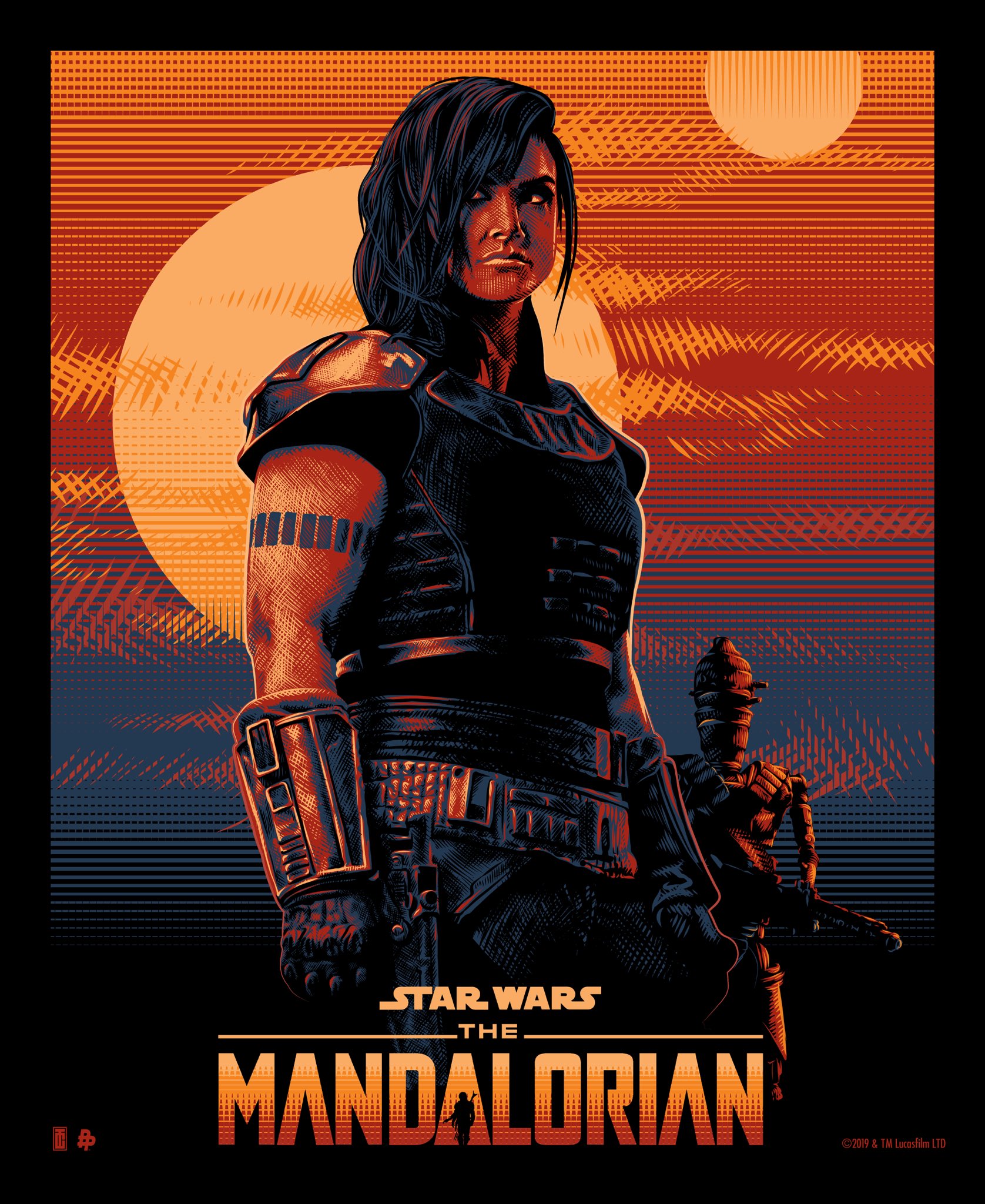 Gina Carano The Mandalorian Season 2 Wallpapers