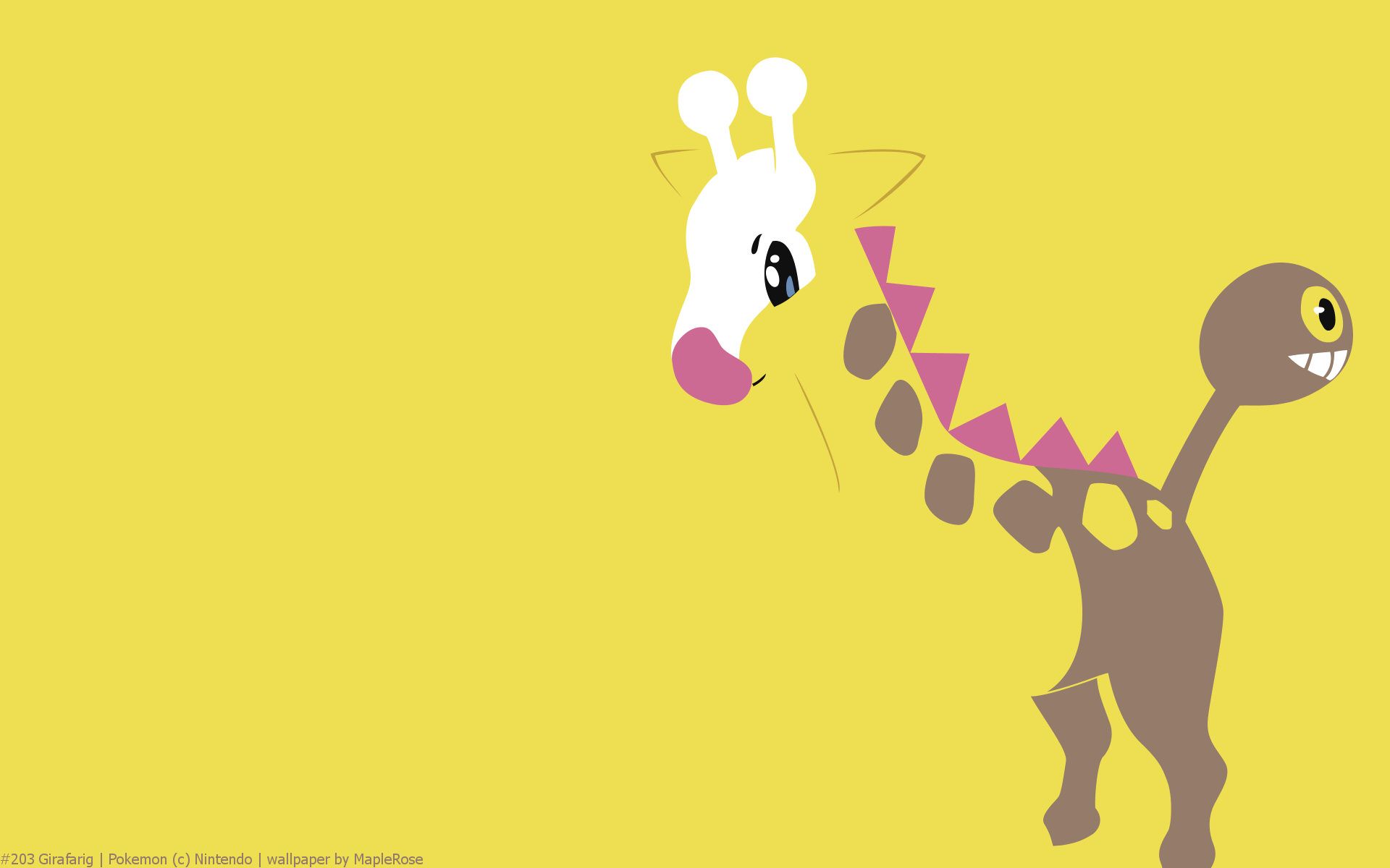 Girafarig Hd Wallpapers