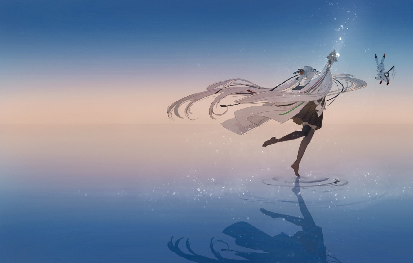 Girl In Water Anime Wallpapers