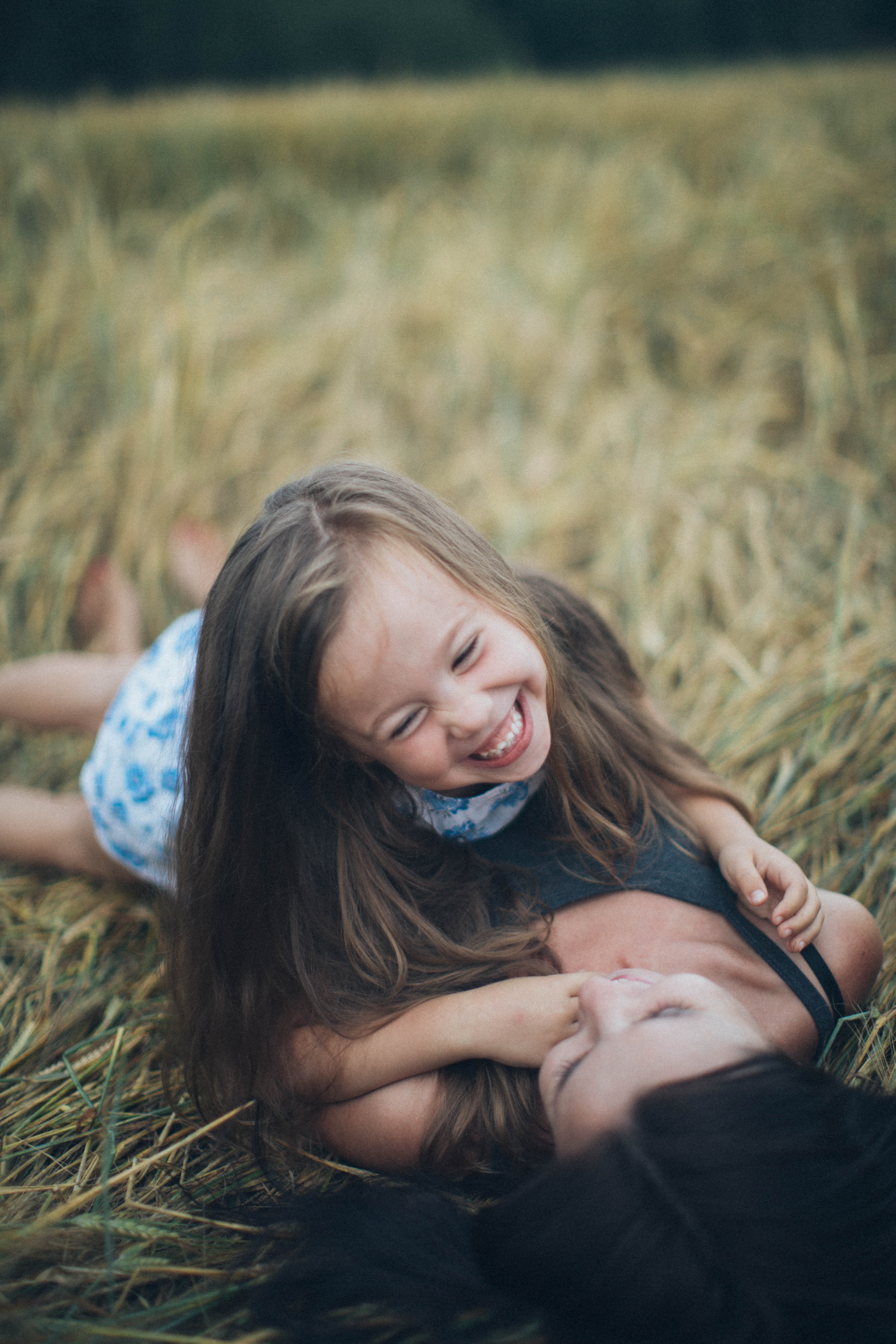 Girl Sitting On The Boy Wallpapers