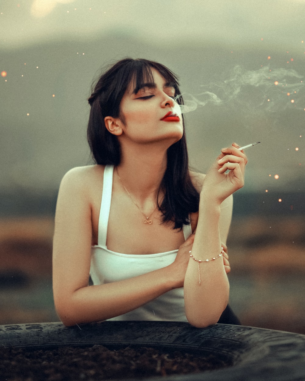 Girl Smoking Wallpapers