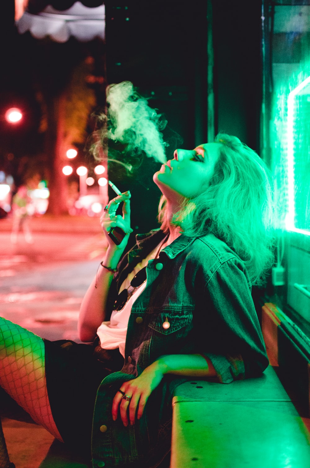 Girl Smoking Wallpapers