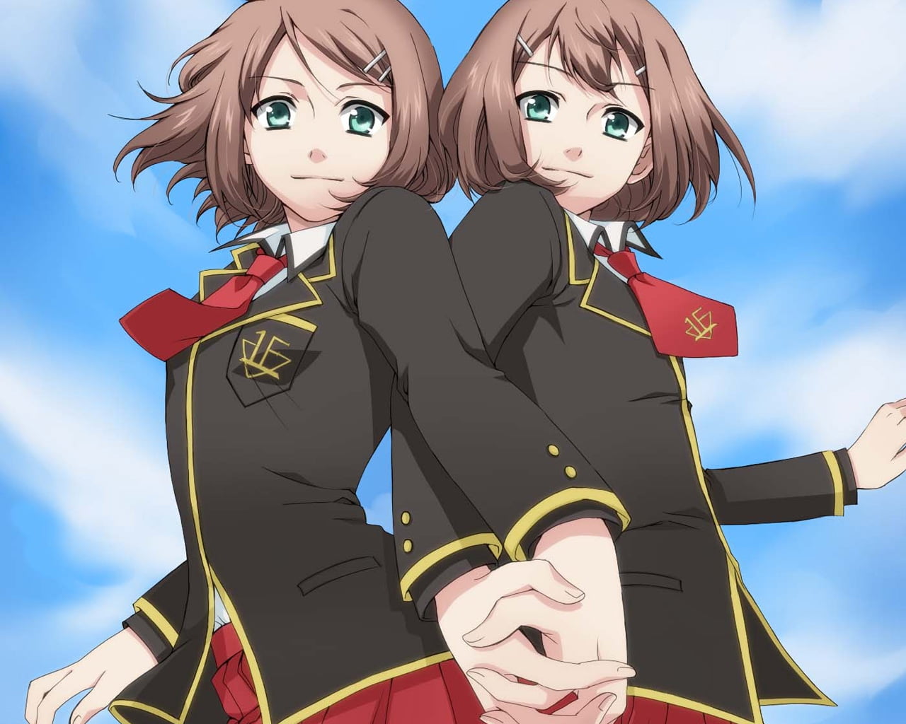 Girl Twins Artwork Wallpapers