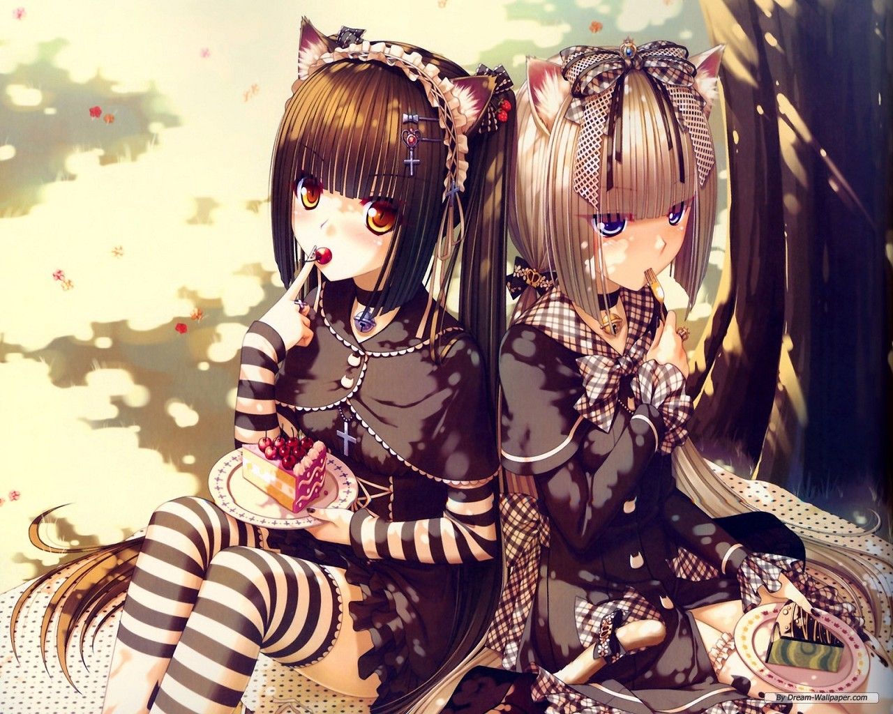 Girl Twins Artwork Wallpapers