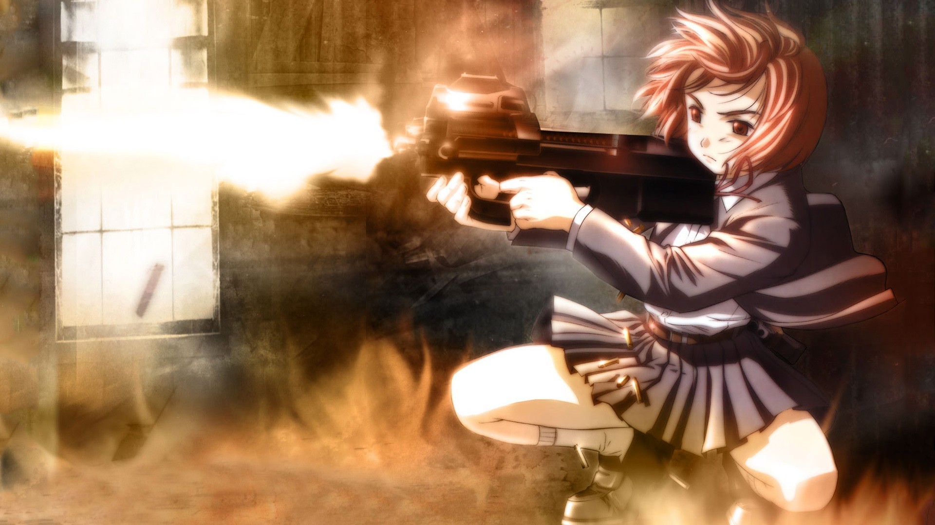 Girl With Gun Anime Wallpapers