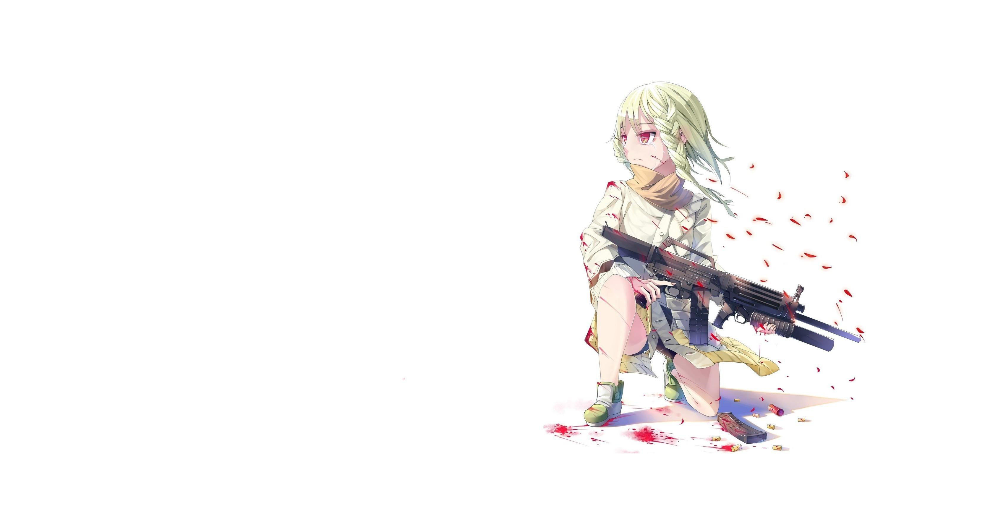Girl With Gun Anime Wallpapers