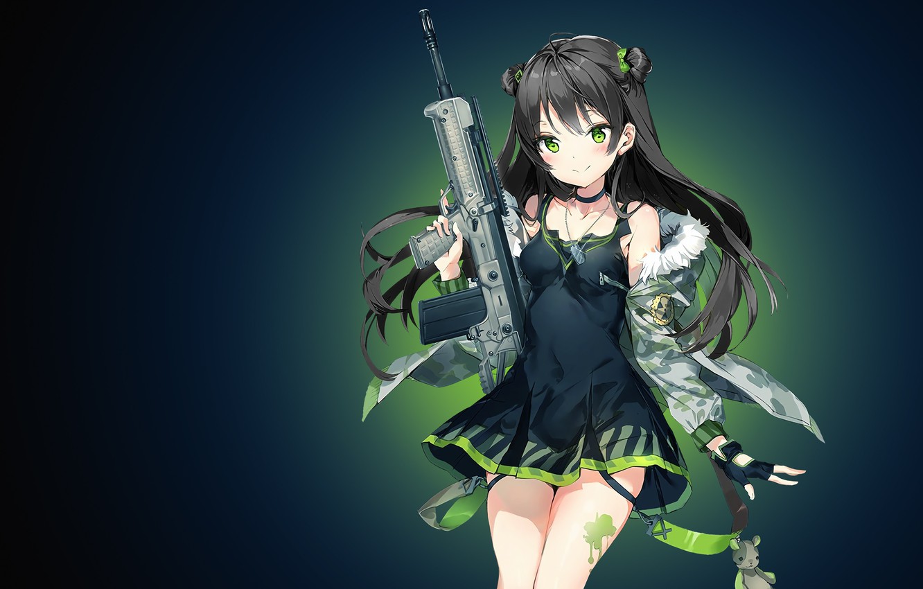 Girl With Gun Anime Wallpapers