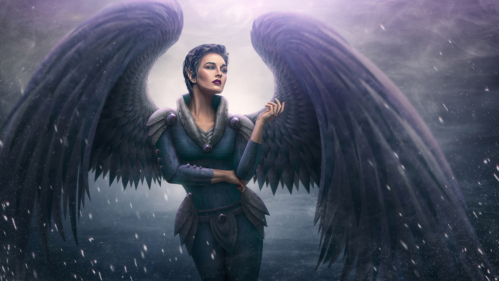 Girl With Wings Angel Wallpapers